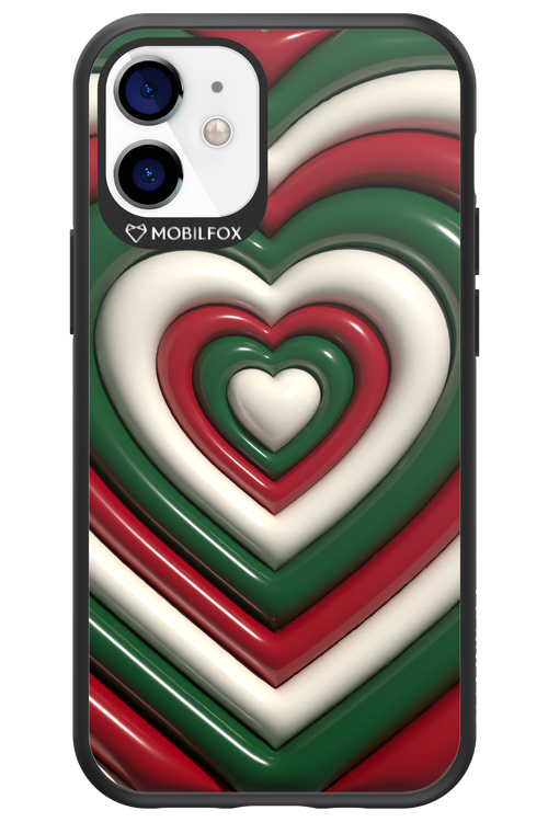 XMAS Hearts - Apple iPhone 12 Mini