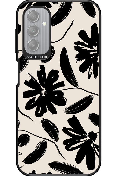 Monochrome Flowerss - Samsung Galaxy A14