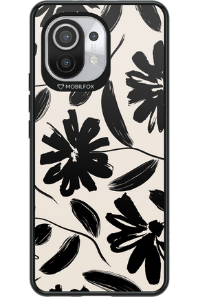 Monochrome Flowerss 2.0 - Xiaomi Mi 11 5G