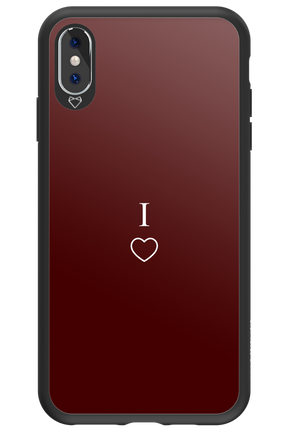 I Burgundia 2.0 - Apple iPhone XS Max