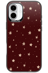 Burgundy Stars - Apple iPhone 16 Plus