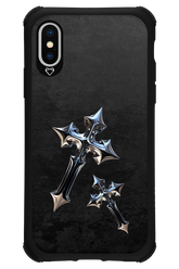 Chrome Crosses - Apple iPhone XS