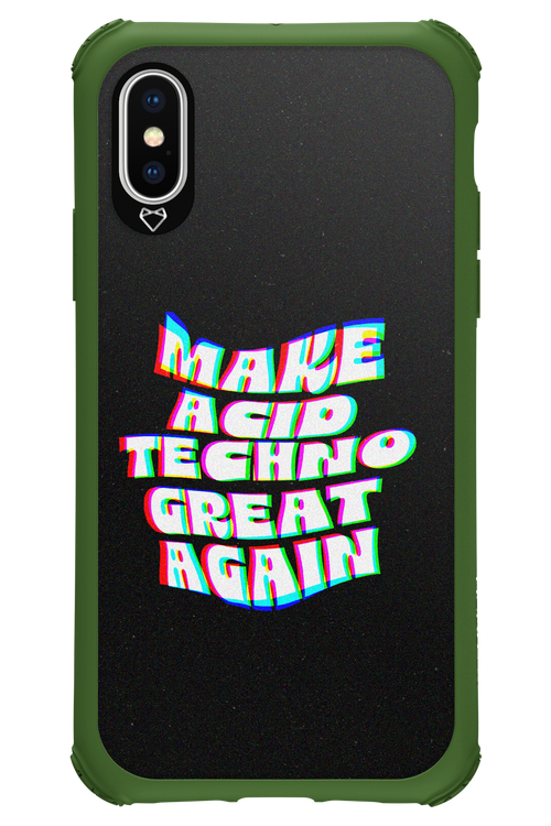 Acid Techno - Apple iPhone X
