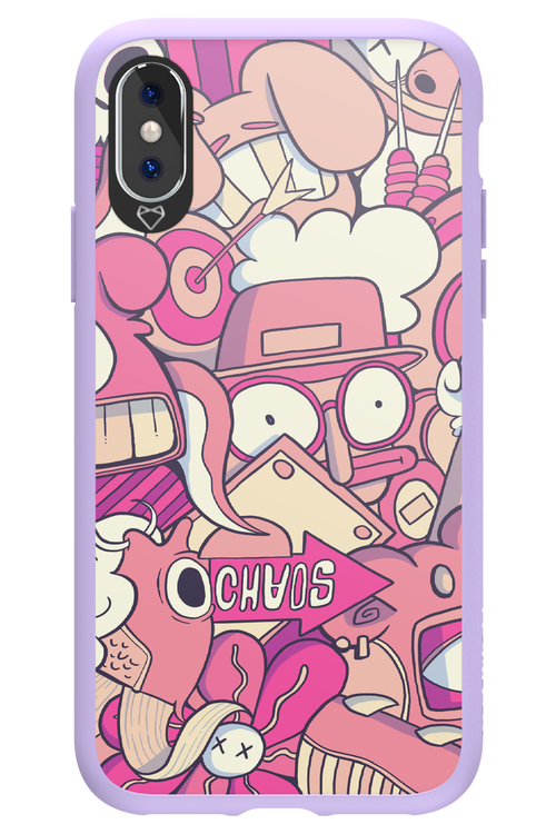 Coral Chaos - Apple iPhone X