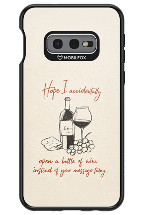 Bottle of wine 2.0 - Samsung Galaxy S10e