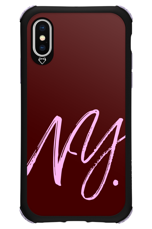(Dark Blush) NY 2.0 - Apple iPhone X