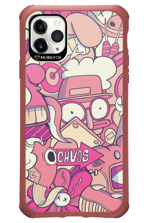 Coral Chaos - Apple iPhone 11 Pro Max