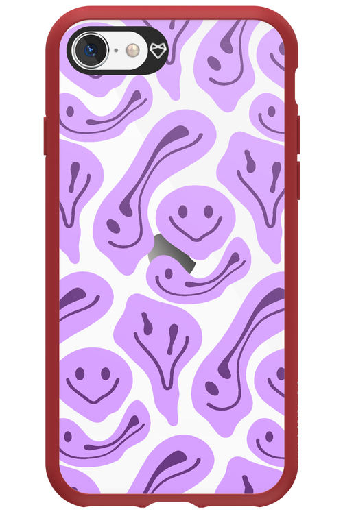 Fluid Smiley Purple - Apple iPhone SE 2022