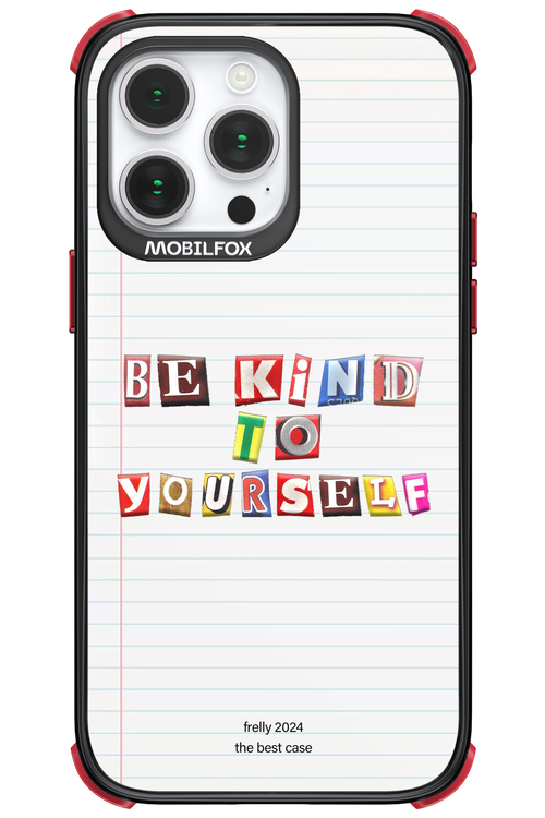 Be Kind To Yourself Notebook - Apple iPhone 14 Pro Max