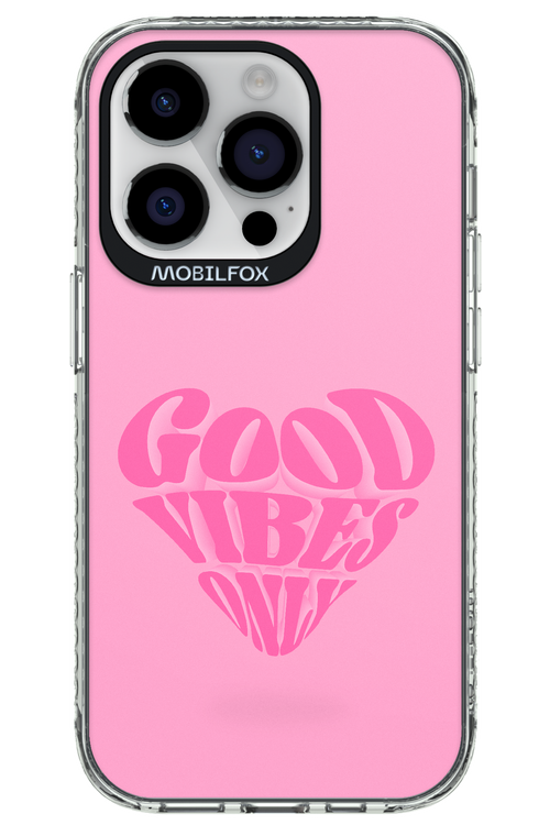 Good Vibes Heart - Apple iPhone 14 Pro