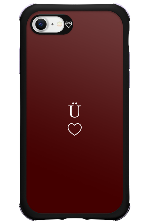 U Burgundia II 2.0 - Apple iPhone 8