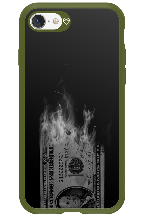 Money Burn B&W 2.0 - Apple iPhone 7