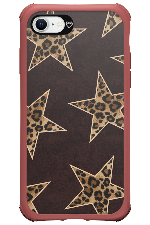 Wild Stars Brown - Apple iPhone SE 2022