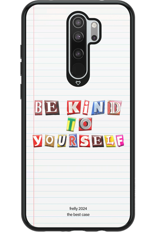 Be Kind To Yourself Notebook - Xiaomi Redmi Note 8 Pro