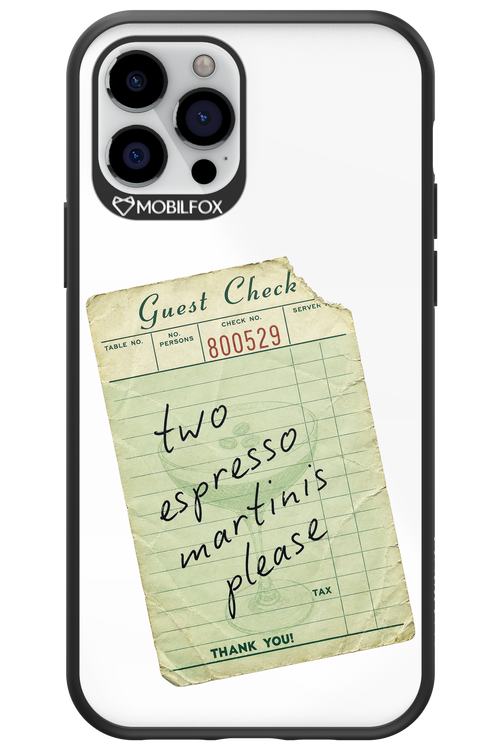 Espresso Martini 2.0 - Apple iPhone 12 Pro