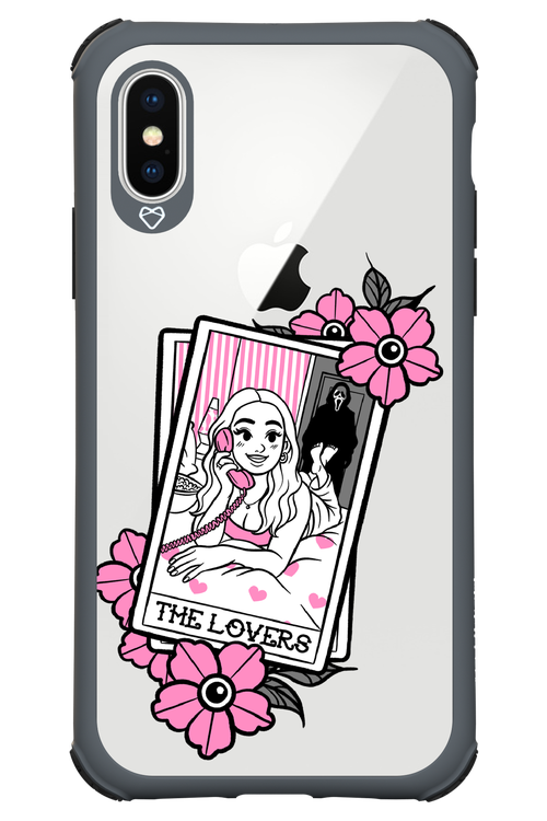 The Spooky Lovers (Transparent) - Apple iPhone XS