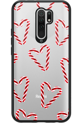 Candy Cane Hearts - Xiaomi Redmi 9
