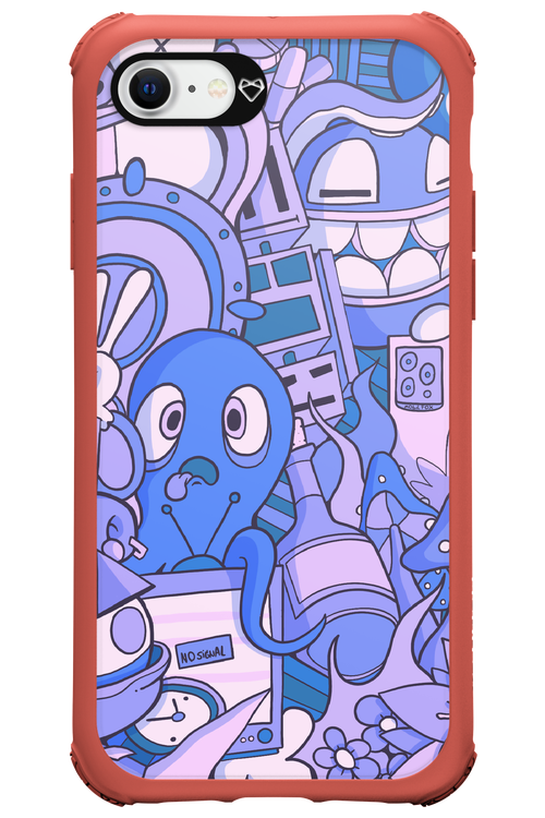 Blue Chaos - Apple iPhone 8
