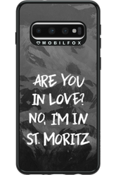 I'm in St. Moritz - Samsung Galaxy S10