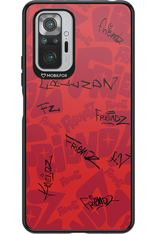 FRIENDZ Red - Xiaomi Redmi Note 10 Pro