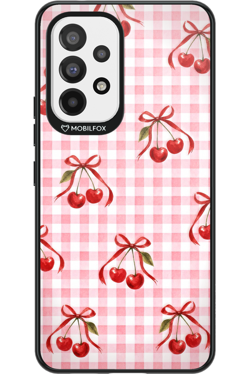 Pink Cherry Checked 2.0 - Samsung Galaxy A53