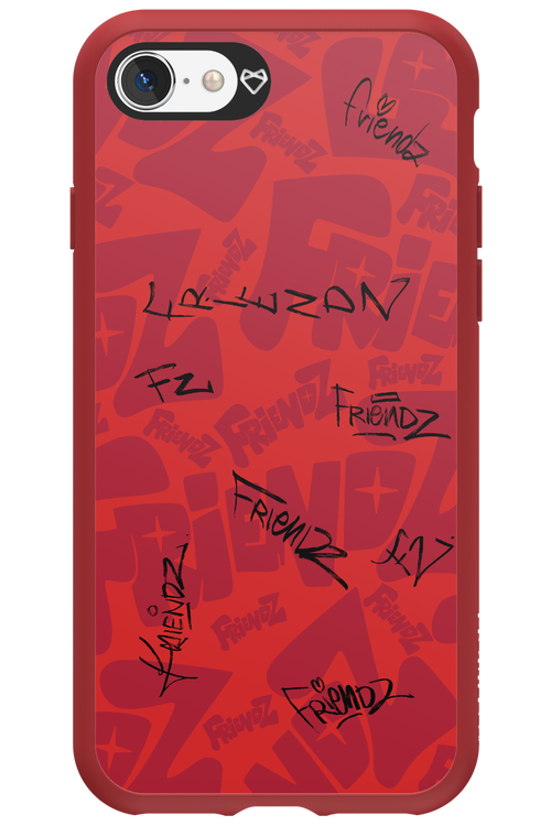 FRIENDZ Red - Apple iPhone 8
