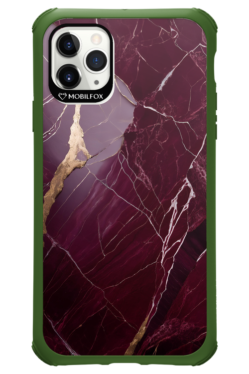 Burgundy Marble 2.0 - Apple iPhone 11 Pro Max