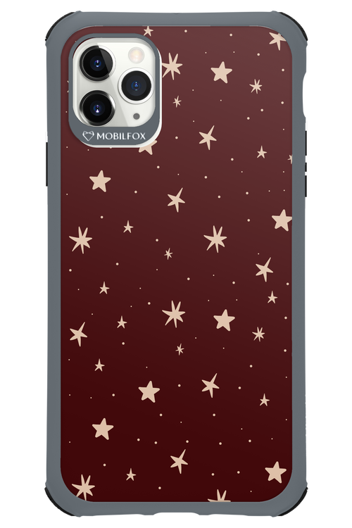 Burgundy Stars - Apple iPhone 11 Pro Max