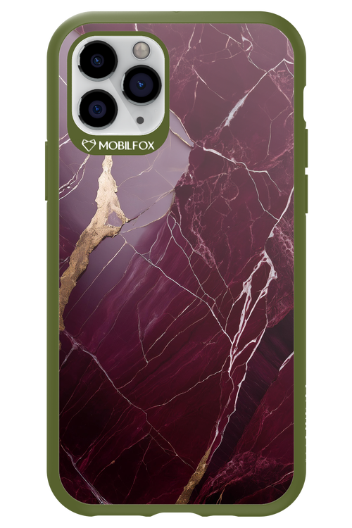 Burgundy Marble 2.0 - Apple iPhone 11 Pro