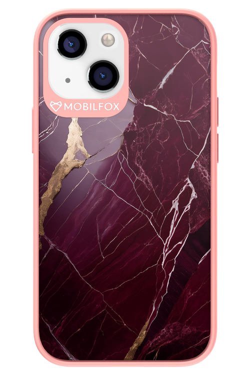 Burgundy Marble 2.0 - Apple iPhone 13 Mini