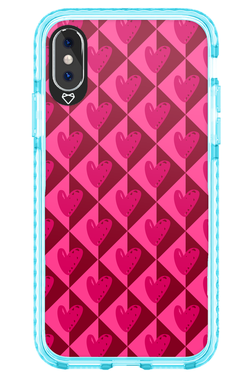 Holiday Heartss - Apple iPhone X