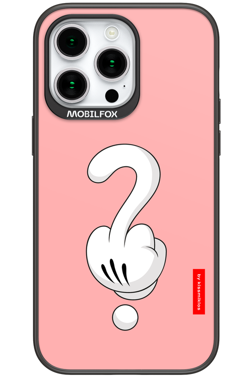 Fuck Hand (Pink) 2.0 - Apple iPhone 15 Pro Max