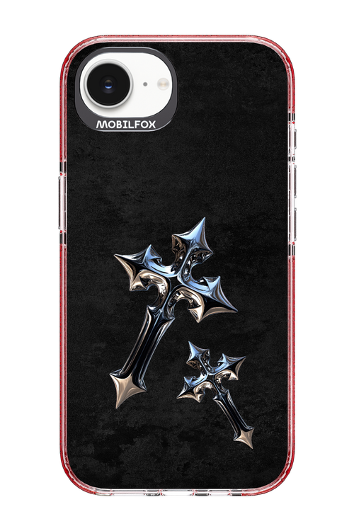 Chrome Crosses - Apple iPhone 16e