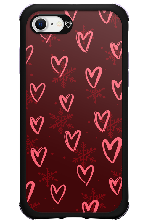 Christmas Hearts - Apple iPhone SE 2022