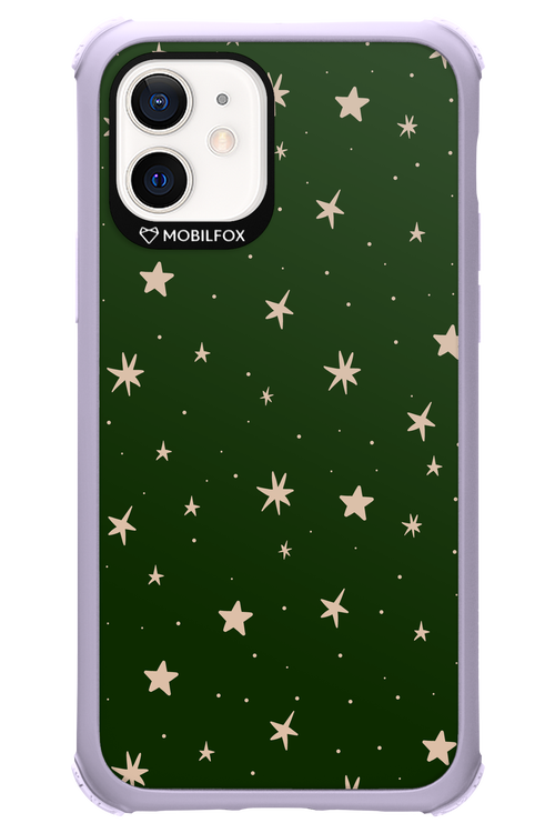 Forest Green Stars - Apple iPhone 12