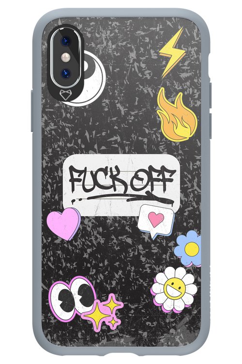 Fuck Off Case - Apple iPhone X