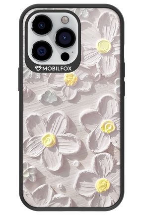 White Flowers - Apple iPhone 13 Pro