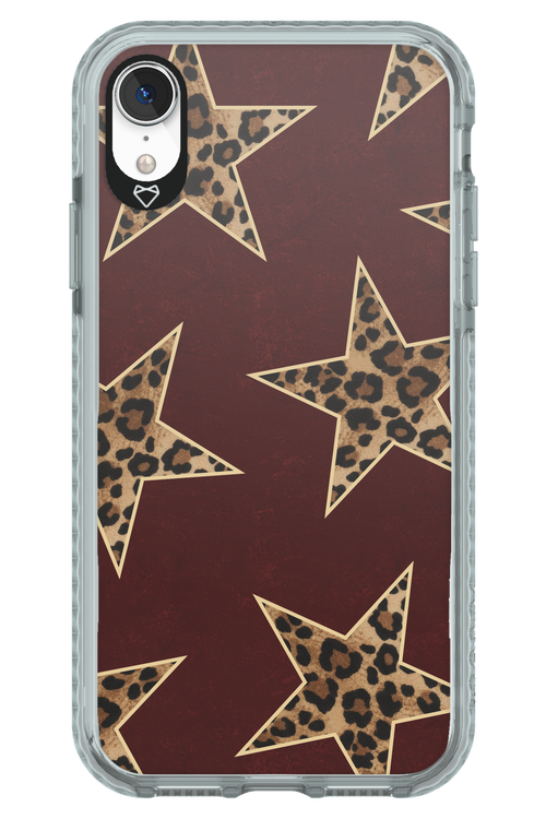 Wild Stars Burgundy - Apple iPhone XR