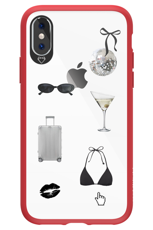Silver Summer - Apple iPhone XS