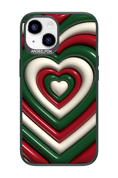 XMAS Hearts - Apple iPhone 14