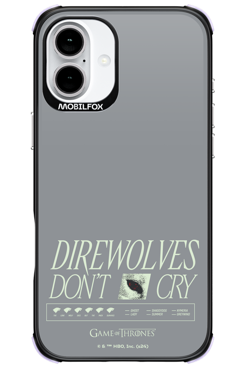 Direwolves Don’t Cry - Apple iPhone 16 Plus