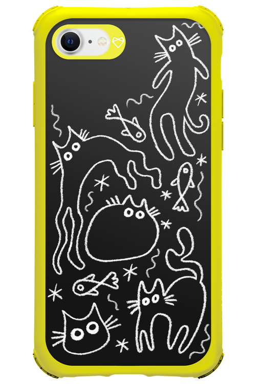 CHALK_CATS 2.0 - Apple iPhone SE 2020