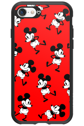 Iconic Mouse (red pattern) - Apple iPhone SE 2020