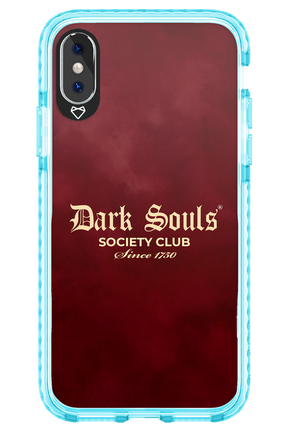 Dark Souls (Burgundy) - Apple iPhone X