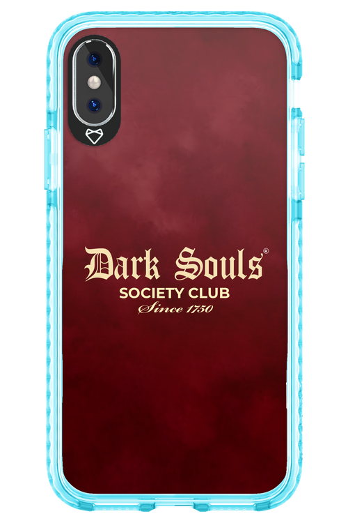 Dark Souls (Burgundy) - Apple iPhone X