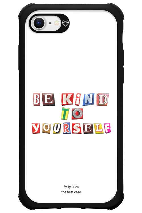 Be Kind To Yourself White - Apple iPhone SE 2022