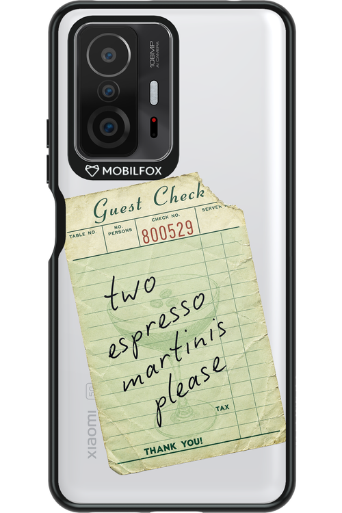 Espresso Martini 2.0 - Xiaomi Mi 11T Pro