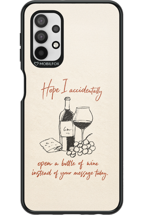Bottle of wine 2.0 - Samsung Galaxy A32 5G