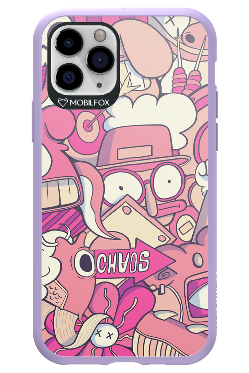 Coral Chaos - Apple iPhone 11 Pro