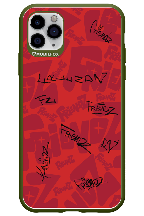 FRIENDZ Red - Apple iPhone 11 Pro Max